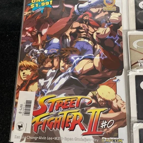 Lot of 17 Streetfighter/Streetfighter II Turbo & encyclopedia book comics ALL NM - Picture 5 of 12